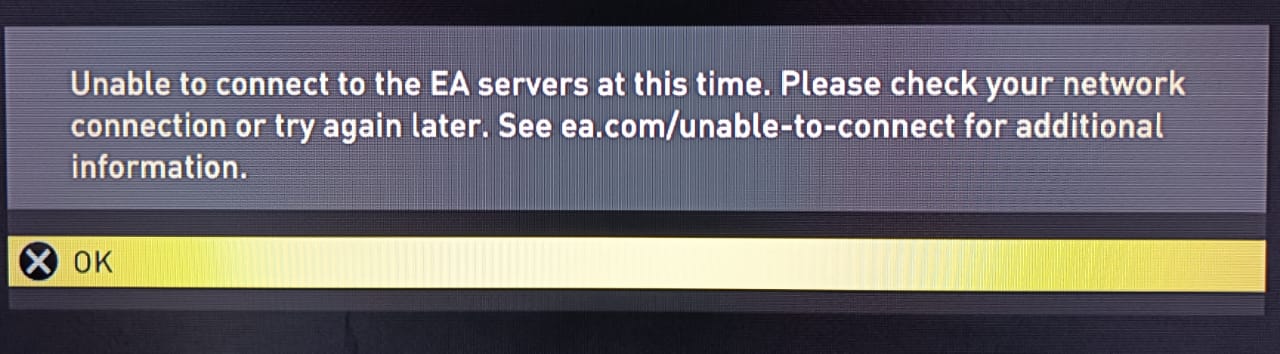 klasselærer gør ikke Underholdning Re: Unable to connect to EA server - Answer HQ