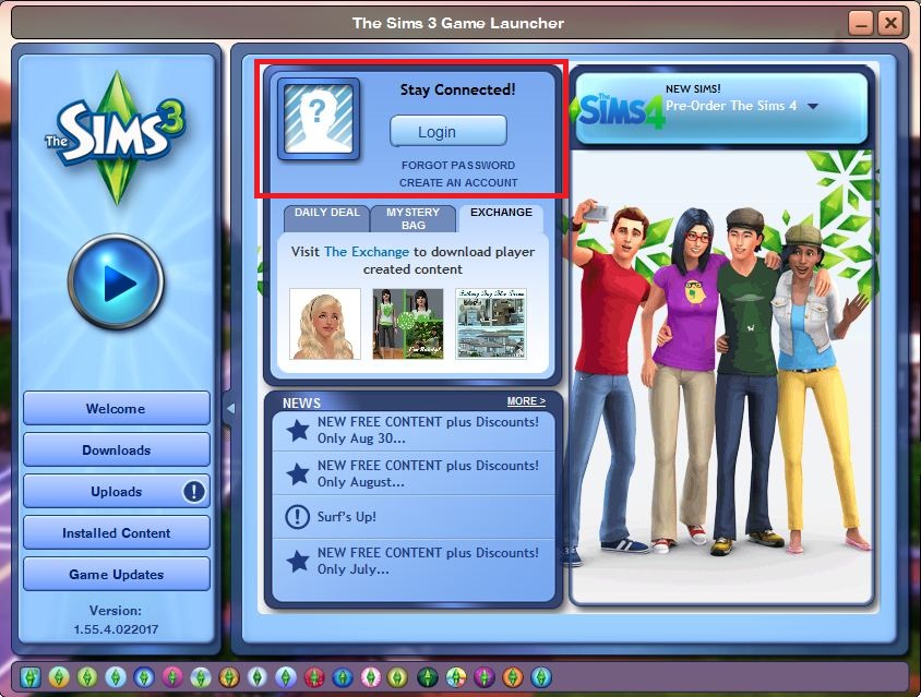 I was able to get Sims 3 to download, install and start on a Mac (WOW!). 